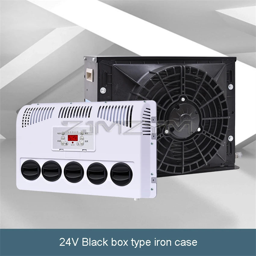 12V/24V Electric air conditioning refrigeration integrated machine for buses,truck,excavators,harvesters,agricultural machines - Image 11
