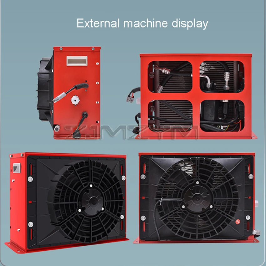 12V/24V Electric air conditioning refrigeration integrated machine for buses,truck,excavators,harvesters,agricultural machines - Image 5