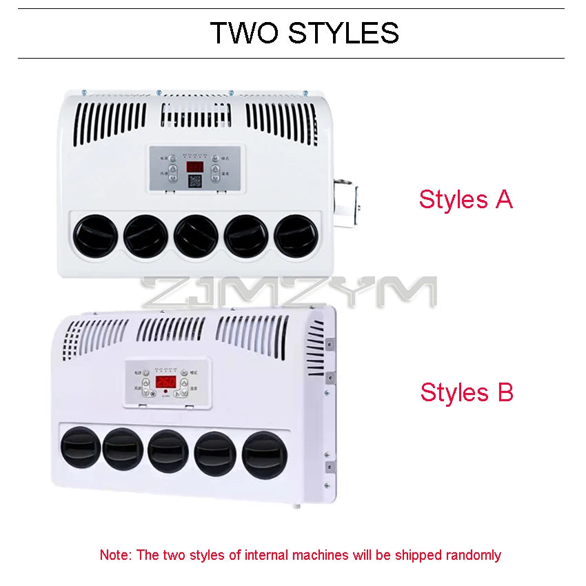 12V/24V Electric air conditioning refrigeration integrated machine for buses,truck,excavators,harvesters,agricultural machines - Image 8