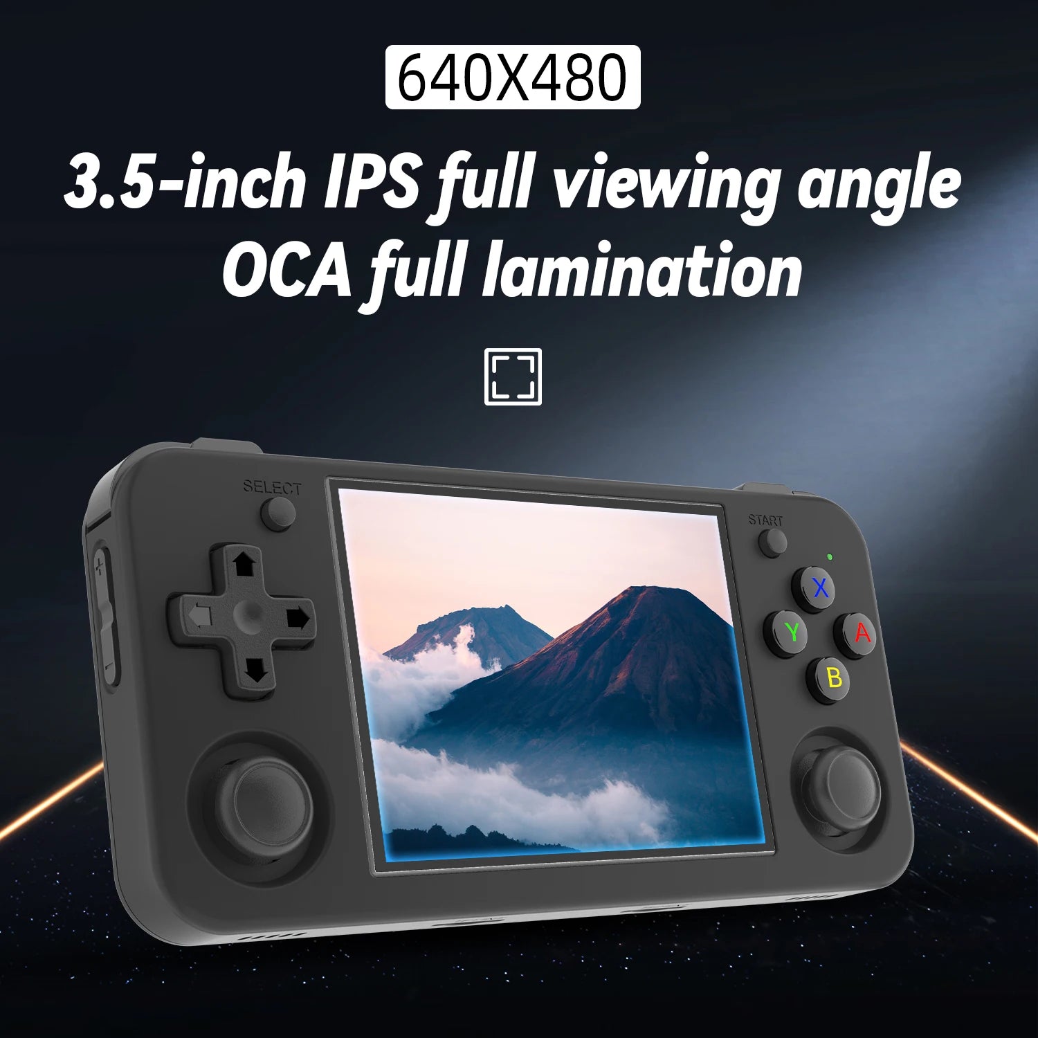 ANBERNIC RG35XX H Hand-held Consoles For Playing Video Games 3.5-inch IPS 640*480 Screen Retro Game Player 3300 mAh 5000+ Games - Image 4