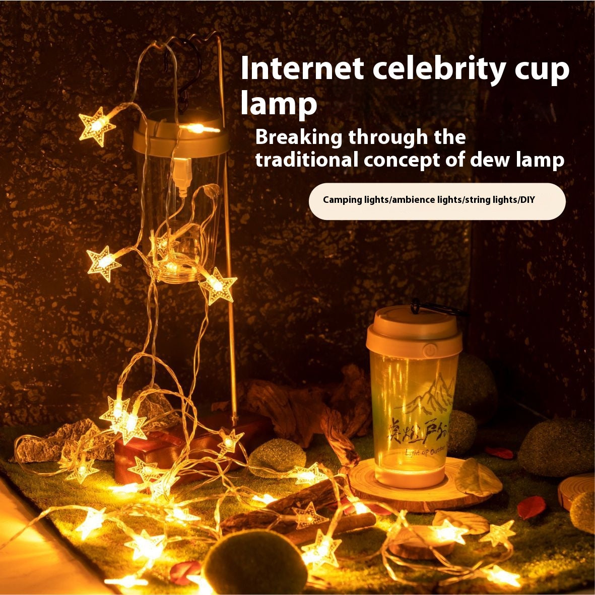 Cup LED Light - Waterproof Outdoor Camping Lamp