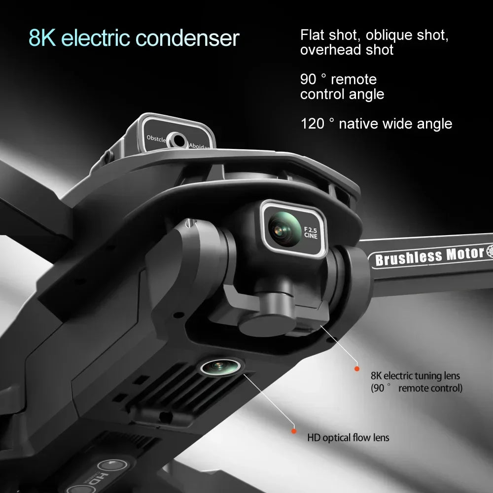 For Xiaomi V168 Drone 8K 5G GPS Professional HD Aerial Photography Dual-Camera Omnidirectional Obstacle Avoidance Drone Original - Image 3